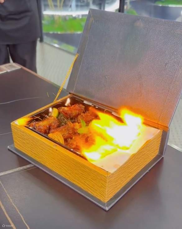 Sườn nướng lửa trà thơm